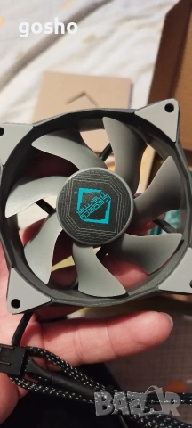 ВентилторIceberg Thermal IceGale Xtra 80mm сиво, снимка 5 - Друга електроника - 53889679