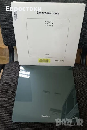 Цифрова везна за баня Homebuds за телесно тегло, електронен кантар за баня, снимка 6 - Други - 50525733