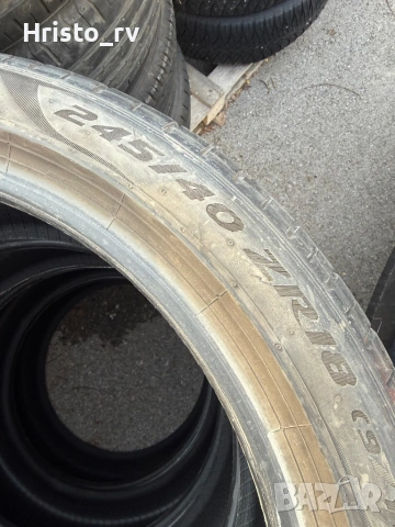 Комплект 4 бр летни гуми Пирели 245/40/18, снимка 5 - Гуми и джанти - 53815945