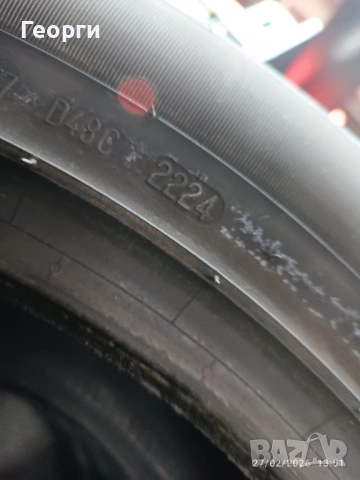 4бр.всесезонни гуми 235/55/19 Continental, снимка 3 - Гуми и джанти - 53672425