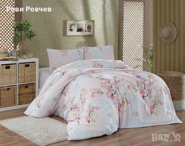 ЛИКВИДАЦИЯ!!! Ранфорс спален комплект висок клас с подарък !, снимка 3 - Спално бельо - 50818385