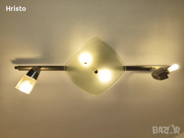 Лампа - 4 крушки,2 кръга