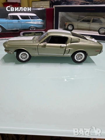 Ford shelby gt500 1968 (1:18), снимка 4 - Колекции - 53938270