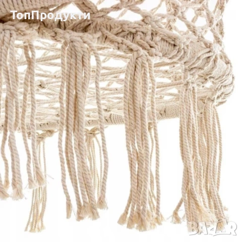 Двойна бежова градинска люлка за двама с възглавници, снимка 12 - Градински мебели, декорация  - 53073990