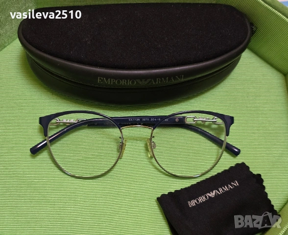 Emporio Armani оригинални дамски диоптрични 3, снимка 6 - Слънчеви и диоптрични очила - 53892640