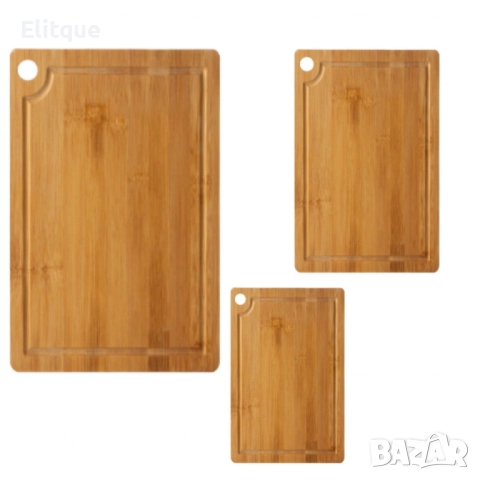 Комплект бамбукови дъска за рязане, Rosberg, снимка 6 - Други - 52591897