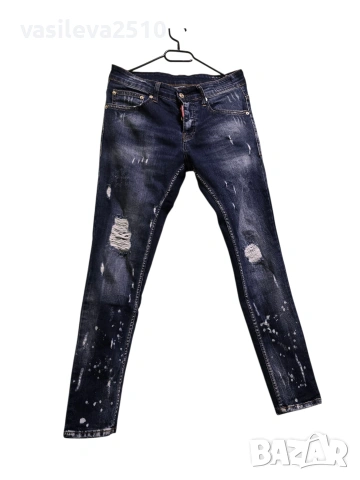 Dsquared2 оригинални дамски дънки , снимка 2 - Дънки - 53893016