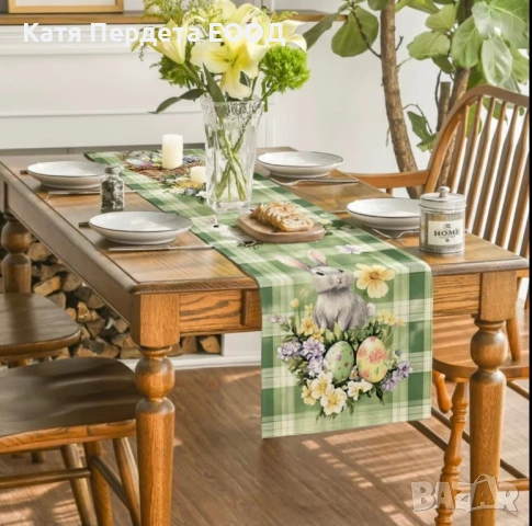 Великденски тишлайфер за маса - код 28, снимка 3 - Покривки за маси - 53749806