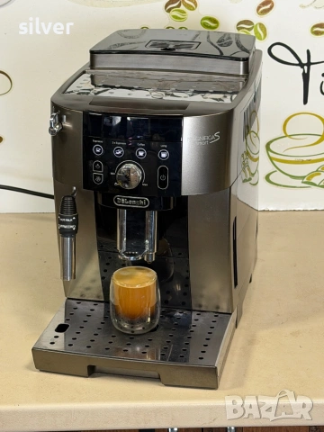 Кафемашина кафе автомат delonghi magnifica smart с гаранция, снимка 7 - Кафемашини - 54131595