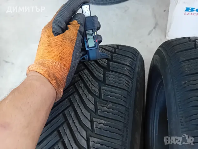 2 бр.зимни гуми Michelin 225 60 16 dot4119 цената е за брой!, снимка 3 - Гуми и джанти - 47181881