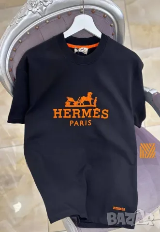 унисекс памучни тениски hermes, снимка 2 - Тениски - 46847922