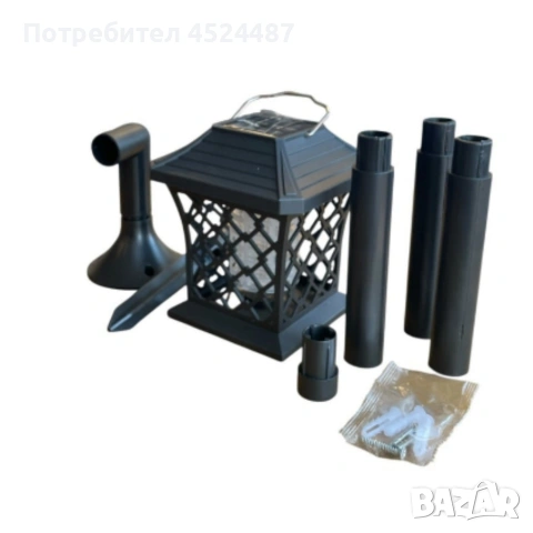 Многофункционална градинска соларна лампа XF-1012А, снимка 7 - Соларни лампи - 53786841