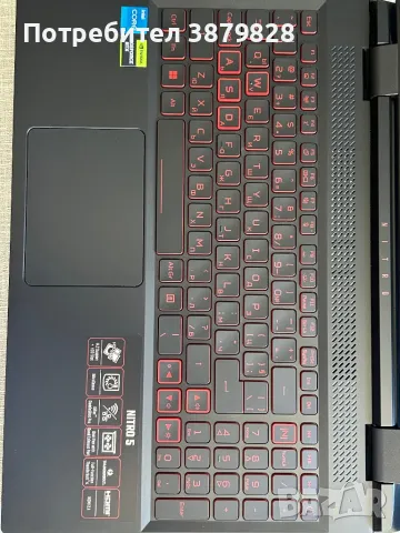 Гейминг лаптоп ACER Nitro 5 AN515-58, снимка 6 - Лаптопи за игри - 47007246