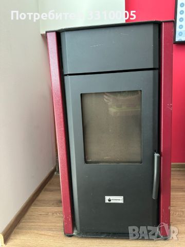 Пелетна камина  с водна риза ECOSPAR ALBA 18kW , снимка 4 - Отоплителни печки - 46640471