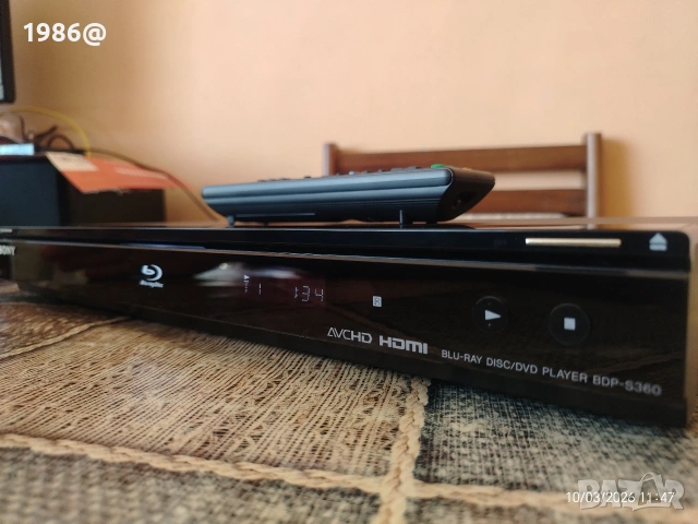 Blu-ray Sony , снимка 4 - Плейъри, домашно кино, прожектори - 53064760