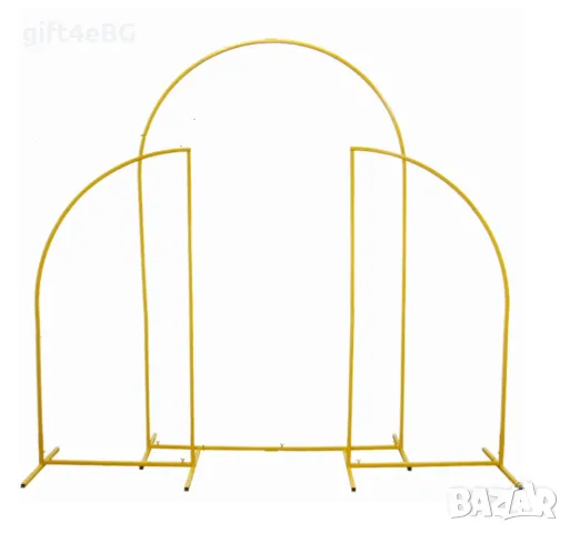 Метална арка за балони 3 части / украса сватби , рожденни дни/ПРОДАЖБА, снимка 2 - Други - 49240213