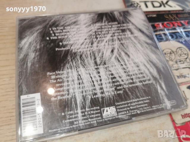 PHIL COLLINS CD MADE IN GERMANY 1003261638H2E6R, снимка 3 - CD дискове - 53784022