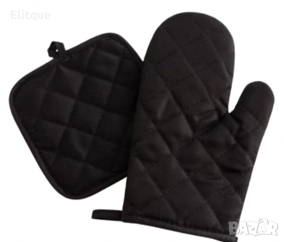 Ръкавица с ръкохватка - Стилен и практичен кухненски комплект