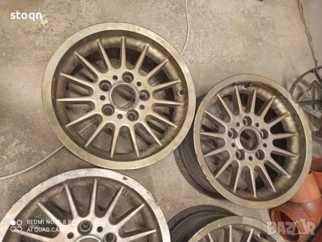 Алуминиеви джанти BMW 15 ц, снимка 2 - Гуми и джанти - 54164187