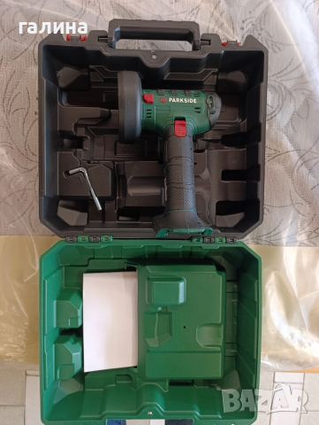 Акумулаторен ъглошлайф PARKSIDE 20V – нов, в куфар, снимка 4 - Други инструменти - 54041497