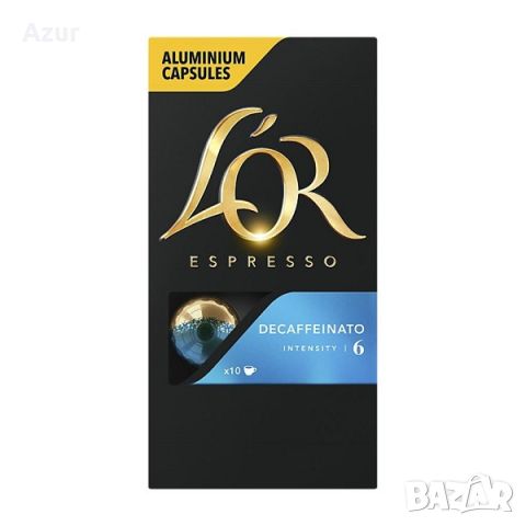 Kафе капсули L’OR Decaffeinato (съвместими с Nespresso) – 10 бр., снимка 1 - Други стоки за дома - 46450163
