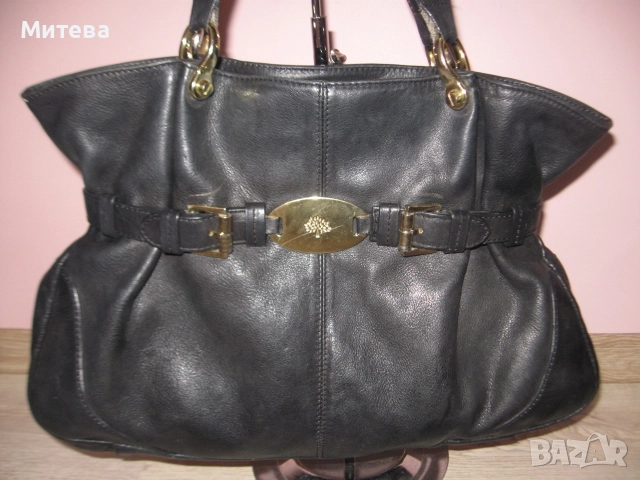 Mulberry дамска чанта естествена кожа
