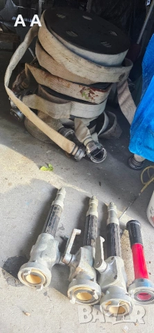 Пожарен шланг / маркуч пожарникарски струйник, снимка 5 - Напояване - 53137905