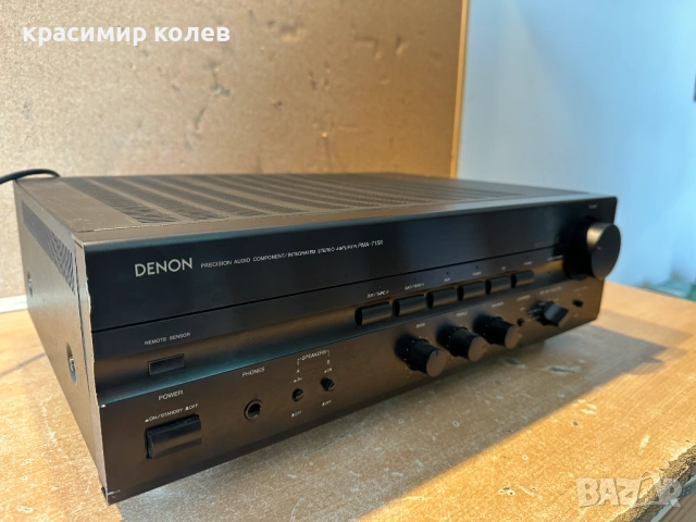 усилвател "DENON PMA-715R", снимка 4 - Ресийвъри, усилватели, смесителни пултове - 53794261