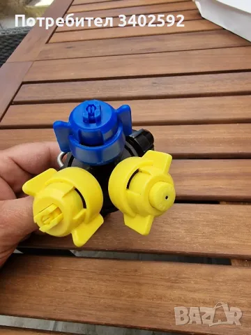 Троен разпръсквач за косачка, снимка 3 - Селскостопанска техника - 50299852