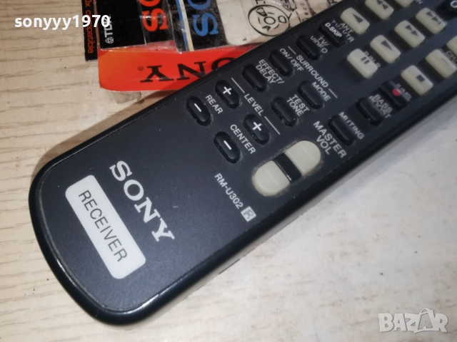 SONY RM-U302 RECEIVER REMOTE-ВНОС SWISS 1512251043, снимка 8 - Ресийвъри, усилватели, смесителни пултове - 52798500