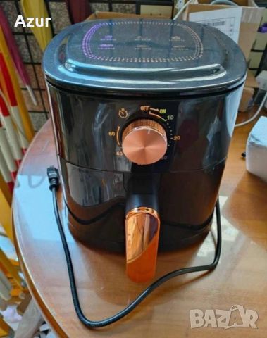 Уред за готвене без мазнина Air Fryer,4 л.,700W JD688, снимка 2 - Уреди за готвене на пара - 45888604