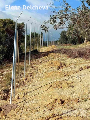 МЕТАЛЕН КОЛ ЗА ОГРАДА, снимка 3 - Огради и мрежи - 52033139
