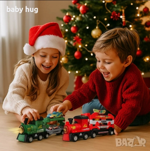 Трансформиращ влак и писта 2в1