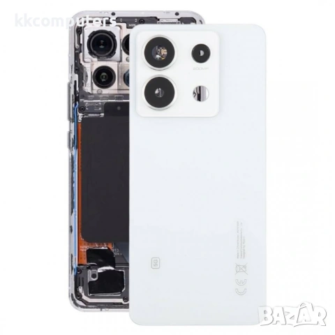 Оригинален Заден Капак за Xiaomi Redmi Note 13 Pro 5G със Стъкло за Камерата - 4 цвята, снимка 4 - Резервни части за телефони - 54053884