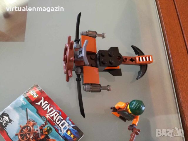 Конструктор Лего - Lego NINJAGO 30421 - Skybound Plane polybag, снимка 3 - Конструктори - 45682508