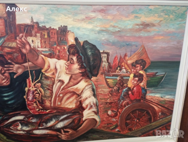 Голяма маслена картина!, снимка 3 - Картини - 52945949