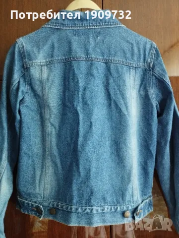 дамско дънково яке, снимка 2 - Якета - 49731306