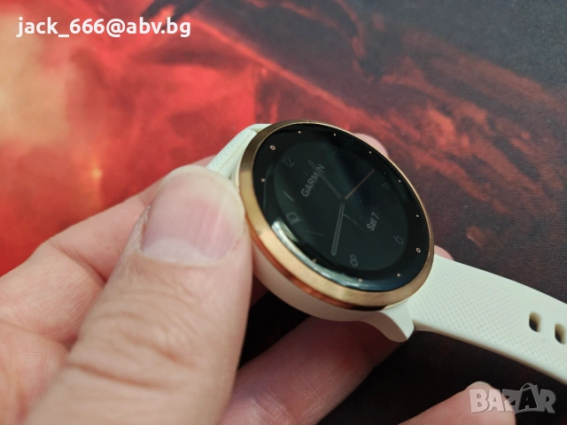 Garmin vivoactive 4s White/Rose Gold, снимка 4 - Смарт гривни - 53744160