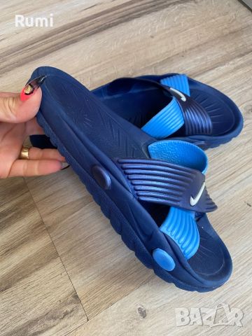 Оригинални тъмно сини  чехли Nike  ! 38 н, снимка 1