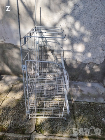 Стелаж с кошници и куки ABRO USA, снимка 3 - Стелажи и щандове - 53667839