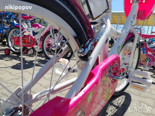 MONI Велосипед 20" 2081 розов, снимка 10 - Велосипеди - 53773418