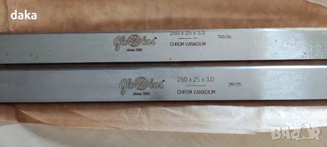 Абрихт ножове 260 мм, снимка 3 - Други машини и части - 50392270