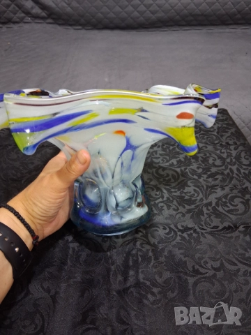 Ваза Мурано , снимка 5 - Други ценни предмети - 52357321