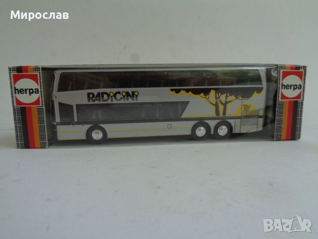  HERPA 1:87 H0 SETRA АВТОБУС МОДЕЛ КОЛИЧКА , снимка 1 - Колекции - 46183679