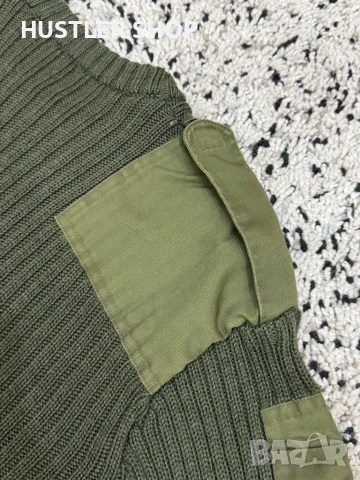 Мъжки военен пуловер. Размер L, снимка 6 - Пуловери - 52702492