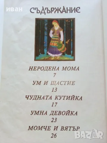 Неродена мома / Незнаен юнак /Жива вода - Ран Босилек - 1978г., снимка 4 - Детски книжки - 46871663