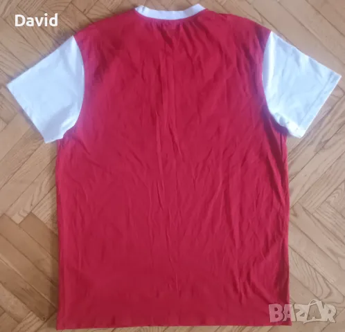 Оригинална памучна фланелка на Дания Block Tee, снимка 2 - Футбол - 49959197