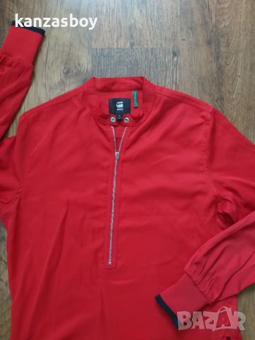 g-star core zip shirt wmn ls - страхотна дамска риза КАТО НОВА С, снимка 6 - Ризи - 46552779