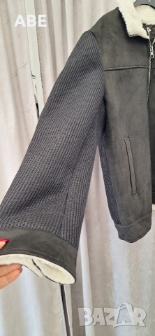 Мъжко велурено яке, снимка 2 - Якета - 52606016