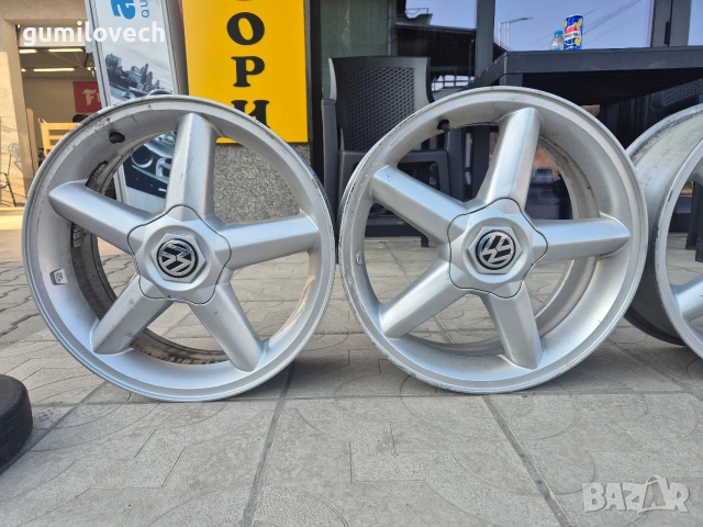 4бр.джанти Фолксваген 16 цола 5×100, снимка 5 - Гуми и джанти - 53799922
